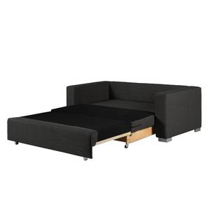 Schlafsofa LATINA Basic Webstoff - Stoff Doran: Schwarz - Breite: 193 cm