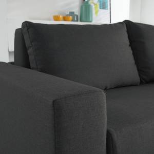 Schlafsofa LATINA Basic Webstoff - Stoff Doran: Taupe - Breite: 193 cm