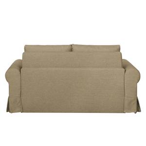 Canapé-lit LATINA Country avec housse Tissu - Tissu Doran : Beige - Largeur : 165 cm