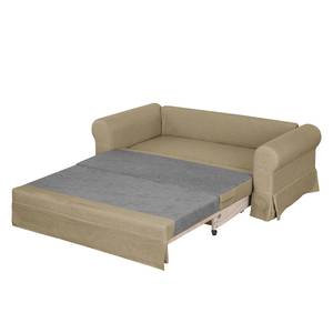 Schlafsofa LATINA Country mit Husse Webstoff - Stoff Doran: Beige - Breite: 205 cm