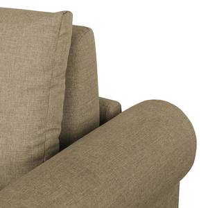 Schlafsofa LATINA Country mit Husse Webstoff - Stoff Doran: Beige - Breite: 205 cm