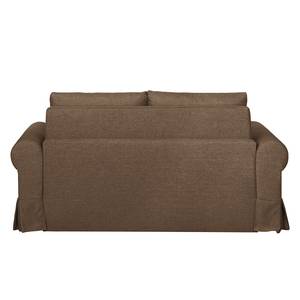 Schlafsofa LATINA Country mit Husse Webstoff - Stoff Doran: Braun - Breite: 185 cm