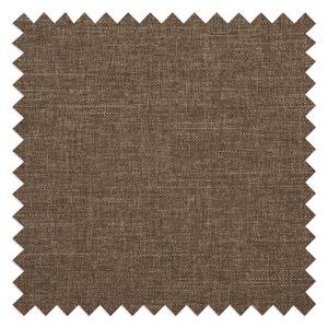 Canapé-lit LATINA Country avec housse Tissu - Tissu Doran : Marron - Largeur : 165 cm