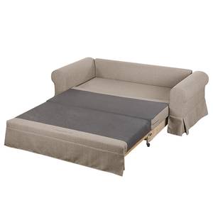 Canapé convertible Latina XIII Tissu Cappuccino - Largeur : 205 cm