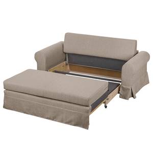 Canapé convertible Latina XIII Tissu Cappuccino - Largeur : 165 cm