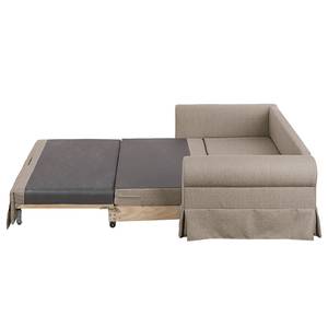 Divano letto in tessuto Latina XIII Color cappuccino - Larghezza: 165 cm