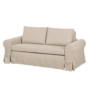 Schlafsofa Latina XIII Webstoff Creme - Breite: 185 cm