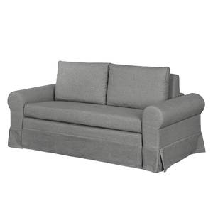 Schlafsofa LATINA Country mit Husse Webstoff - Stoff Doran: Grau - Breite: 205 cm