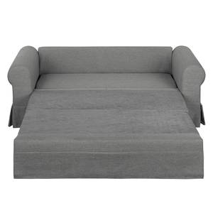 Schlafsofa LATINA Country mit Husse Webstoff - Stoff Doran: Grau - Breite: 185 cm