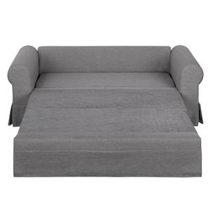 Schlafsofa LATINA Country mit Husse Webstoff - Stoff Doran: Grau - Breite: 165 cm