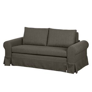 Schlafsofa Latina XIII Webstoff Graubraun / Grau - Breite: 205 cm