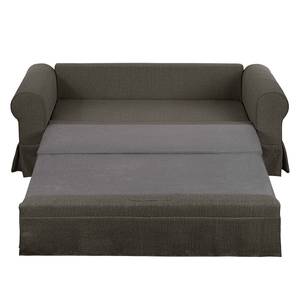 Schlafsofa Latina XIII Webstoff Graubraun / Grau - Breite: 205 cm