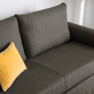 Schlafsofa Latina XIII Webstoff Graubraun / Grau - Breite: 205 cm