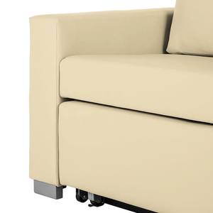 Slaapbank LATINA Basic kunstleer - Kunstleer Koda: Beige - Breedte: 153 cm