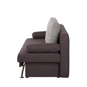 Canapé convertible Lenni Tissu anthracite / Gris