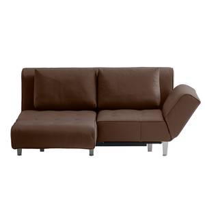 Schlafsofa Leo Echtleder Espresso