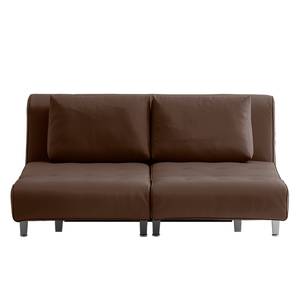 Schlafsofa Leo Echtleder Espresso