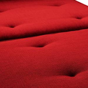 Schlafsofa Leo Webstoff Webstoff - Rot