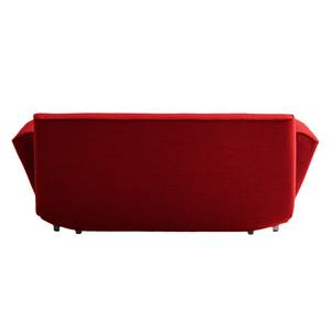 Canapé convertible Leo Tissu - Rouge