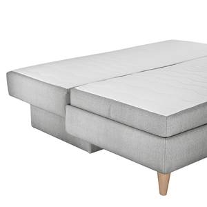 Canapé convertible Limba Tissu - Gris clair