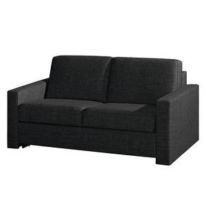 Schlafsofa Louis Webstoff Anthrazit - Breite: 168 cm