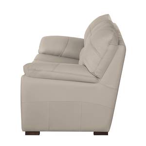 Schlafsofa Luzzi Echtleder Taupe