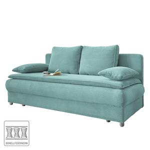 Schlafsofa Manacor Microfaser Pastellblau