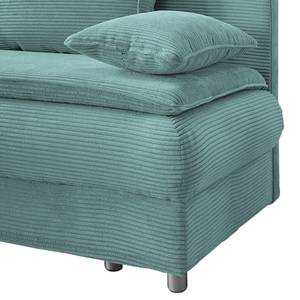 Canapé convertible Manacor Microfibre - Bleu pastel