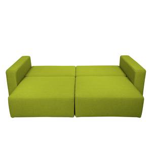 Schlafsofa Mandalay II Webstoff Stoff Zahira: Limette