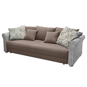 Schlafsofa Cuba Light Flachgewebe -  Cubanit / Weiß