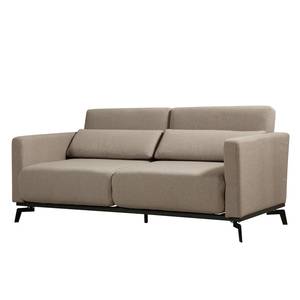 Schlafsofa Maven Webstoff Stoff Zahira: Beige-Grau