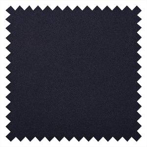 Canapé convertible Metropolis Tissu / Imitation cuir Noir