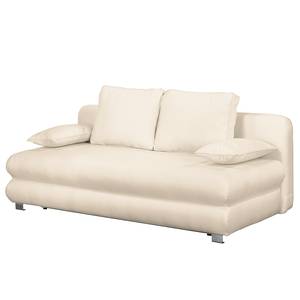 Canapé convertible Monteria Tissu structuré - Beige clair