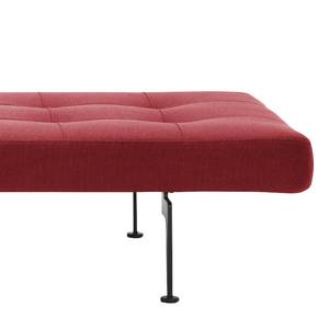 Relaxliege Napper Laser Legs Webstoff Stoff Twist: Rust Red