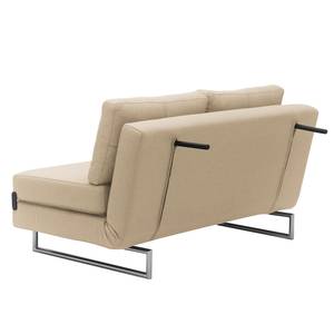 Canapé convertible Newheaven Tissu Tissu Lyn: Beige