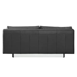 Canapé convertible Novato Cuir véritable - Anthracite