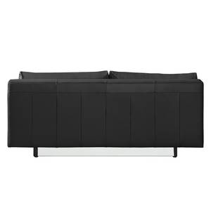 Canapé convertible Novato Cuir véritable - Noir