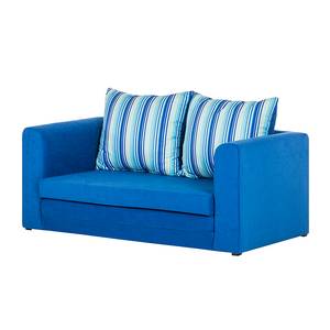 Schlafsofa Petty Microfaser Blau