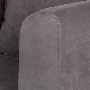 Canapé convertible Petty Microfibre - Gris