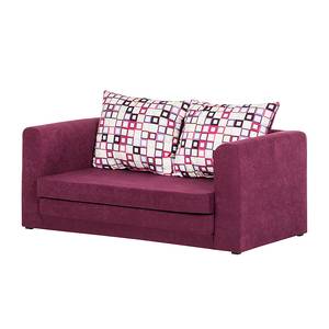 Schlafsofa Petty Microfaser Lila