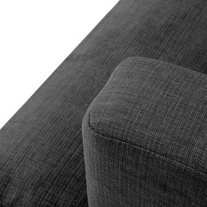 Schlafsofa Plaza Webstoff Anthrazit - Breite: 178 cm - Keine Funktion