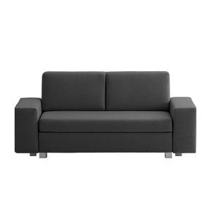 Schlafsofa Plaza Webstoff Anthrazit - Breite: 178 cm - Keine Funktion