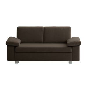 Schlafsofa Plaza Webstoff Webstoff - Braun - Breite: 172 cm - Armlehne verstellbar