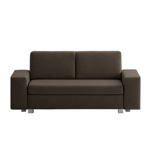 Schlafsofa Plaza Webstoff Braun - Breite: 178 cm - Keine Funktion