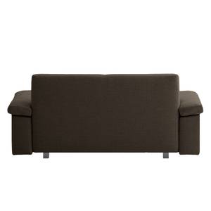 Schlafsofa Plaza Webstoff Braun - Breite: 192 cm - Armlehne verstellbar