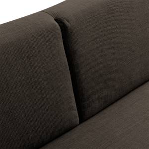 Schlafsofa Plaza Webstoff Webstoff - Braun - Breite: 228 cm - Keine Funktion