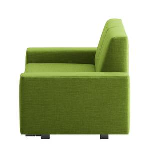 Canapé convertible Plaza Tissu - Vert - Largeur : 178 cm - Sans fonction