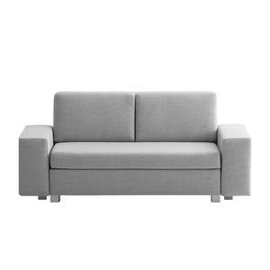 Divano letto Plaza Tessuto - Color grigio pallido - Larghezza: 178 cm - Nessuna funzione