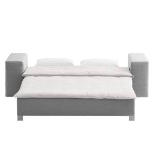 Divano letto Plaza Tessuto - Color grigio pallido - Larghezza: 178 cm - Nessuna funzione