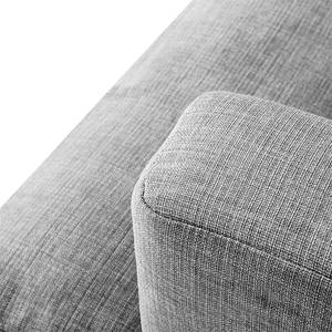 Schlafsofa Plaza Webstoff Lichtgrau - Breite: 198 cm - Keine Funktion